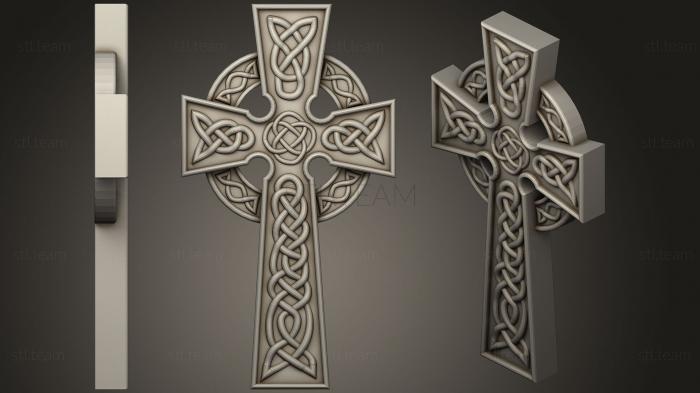 3D model Celtic Cross (STL)